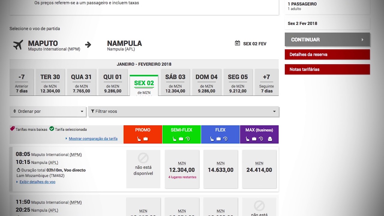 Voos domésticos da LAM: tudo o que você precisa saber 1 linhas aereas de mocambique voos domesticos