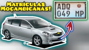 matriculas de carros em mocambique