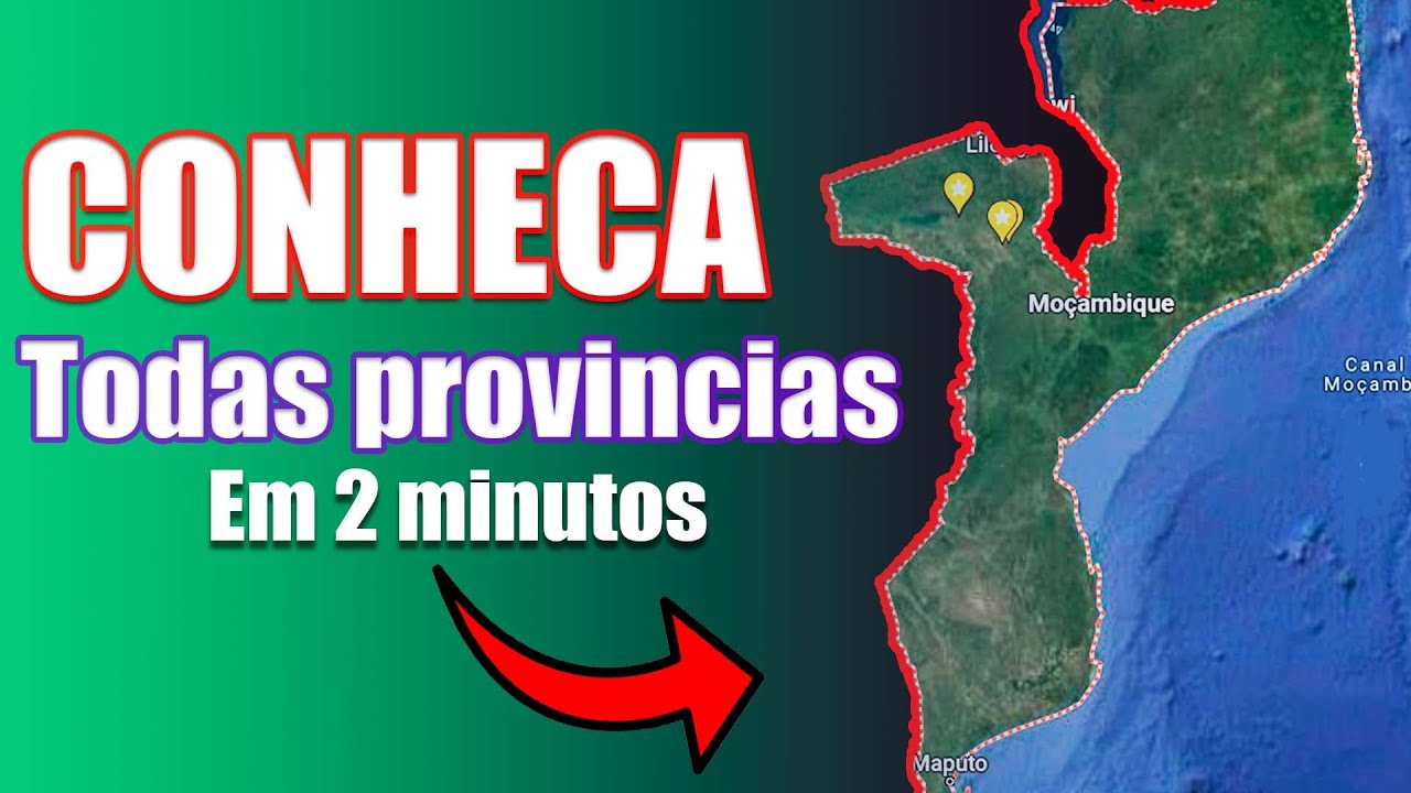 provincias de mocambique e seus distritos